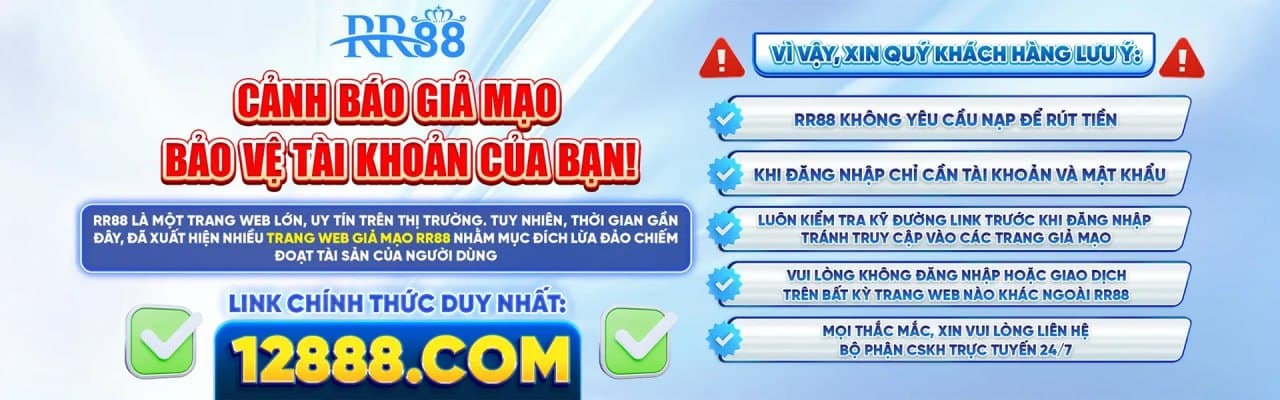 cảnh báo rr88 banner